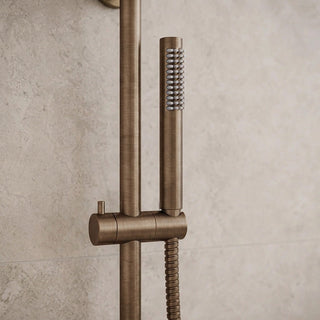 Reno Combination Shower - Antique Brass