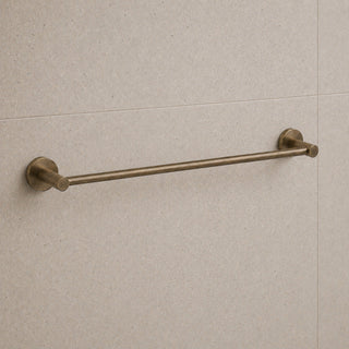 Reno Single Towel Rail - Antique Brass