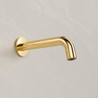 Reno Wall Spout - Polished Gold