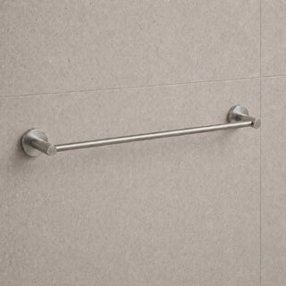 Reno Single Towel Rail - Brushed Nickel